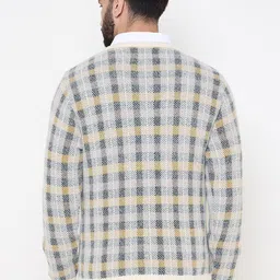 Duke Men Checked Pullover image 5