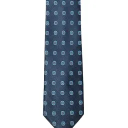 Allen Solly Blue Embroidered Casual Tie-image-4