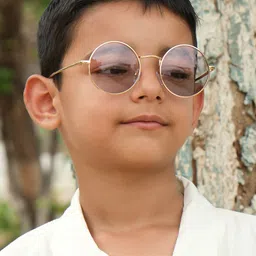 DukieKooky Kids Round Sunglasses With Polarised and UV Protected Lens image 2