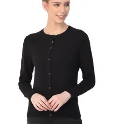 Woods Black Round Neck Sweater-image-11