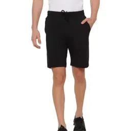 Forever 21 Black Regular Fit Solid Shorts-image-33