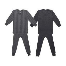 Vimal Jonney Kids Multicolor Regular Fit Thermal Set - Pack of 2-picture-9