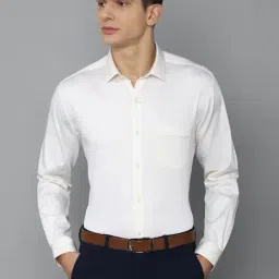 Louis Philippe Beige Slim Fit Shirt-picture-44