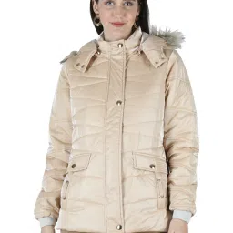 Monte Carlo Brown Quilted Casual Jacket image 1