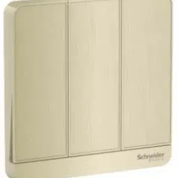 schneider electric Schneider AvatarOn 3 switches 16AX 250V 2 way LED Dark Grey E8333L2LED_DG_G8 image 1