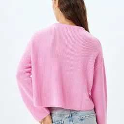 Koton Women Cable Knit Pullover image 5