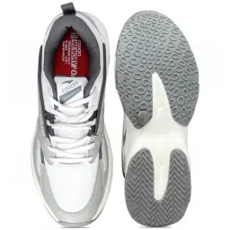 Asian Men's Grey Running Shoes image 4