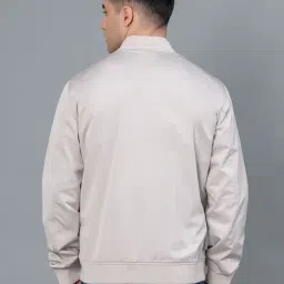 Red Tape Beige Regular Fit Solid Jacket image 2