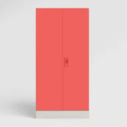 Godrej Interio Slimline Hot Coral Matte Metal 2 Door Almirah-picture-10