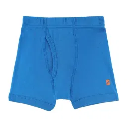 Bodycare Kids Royal Blue & Grey Solid Trunks (Pack Of 2) image 3