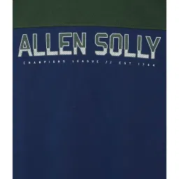 Allen Solly Junior Blue & Green Graphic Print Sweatshirt image 3