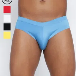 Basiics By La Intimo Multicolored Comfort Fit Briefs - Pack Of 5-picture-8