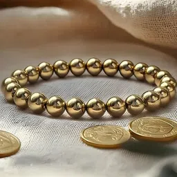 Lovemi Movements Unisex Tigers Eye Gold-Plated Bracelet-picture-25