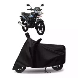 Auto Pearl Bike Cover for TVS Sport KS (Black)-picture-35
