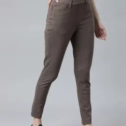 Go Colors! Grey Printed Jeggings image 4