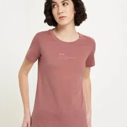 Ajile by Pantaloons Zephyr Solid T-Shirt-image-37