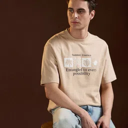 THE BEAR HOUSE Men Drop-Shoulder Sleeves T-shirt image 1