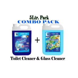 RARRS 5 L Toilet Cleaner & 5 L Glass Cleaner Liquid, C-TC-GC-10 image 2
