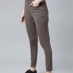 Go Colors! Grey Printed Jeggings image 3