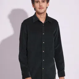 SELECTED HOMME Dark Green Regular Fit Shirt-picture-44