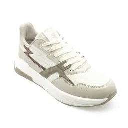 Red Tape Men's City Striders Off White Casual Sneakers image 3