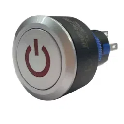 RS PRO Illuminated Push Button Switch Panel Mount 22.2 mm Cutout SPDT Red LED 250 V AC, 1759035-picture-22
