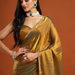 PAYAL CREATION Art Silk Bandhani Saree image 3