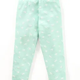 Babyhug Cotton Elastane Full Length Leggings Multiprint Pack of 3 - Multicolor image 4