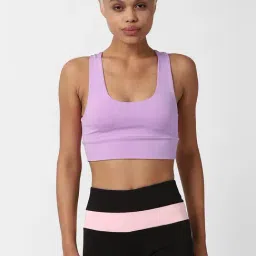 Forever 21 Purple Non Wired Non Padded Sports Bra-picture-30