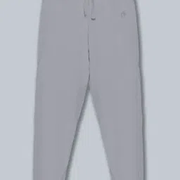 Kiddopanti Kids Grey Cotton Regular Fit Trackpants-picture-48