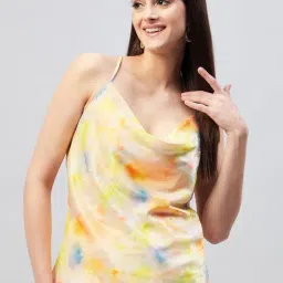 Marie Claire Yellow Floral Print Top-image-35