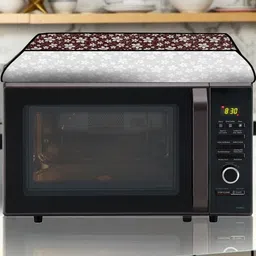 The Furnishing Tree PVC Waterproof Microwave Oven Cover Compatible for LG 32 L Convection MC3286BLT image 3