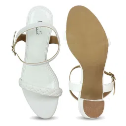Inc.5 Women's White Ankle Strap Sandals image 3
