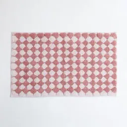 Westside Home Dusty Pink Popcorn Textured Bathmat-image-33