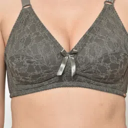 Da Intimo Grey Non Wired Non Padded Everyday Bra image 5