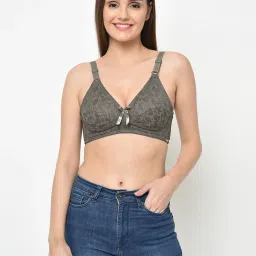Da Intimo Grey Non Wired Non Padded Everyday Bra image 1