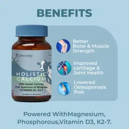 Zeroharm Holistic Calcium Tablet - 60Pcs image 3
