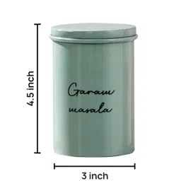 Nestroots Colorful Stainless Steel Kitchen Storage Jar With Lid 300ml - Set of 8 image 4