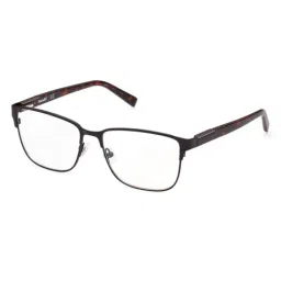 Timberland Black Square Eye Frames for Men-image-89