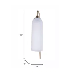 Fos Lighting Contemporary Long Frosted Glass Tube Wall Lamp - LongPipe-Frost-Gantq-WL1 image 5