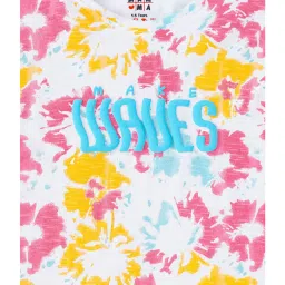 Ed-a-Mamma Kids Multicolor Printed T-Shirt image 3