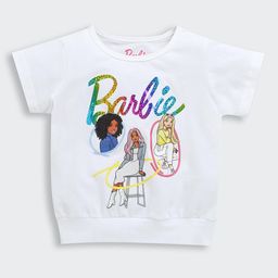 tiny girl Tiny Girls Barbie Print Top-picture-3