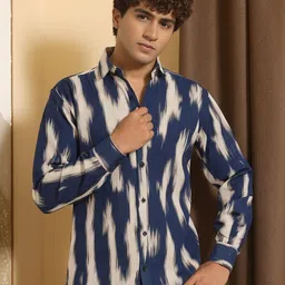 HERE&NOW Men Printed Casual Shirt-picture-15