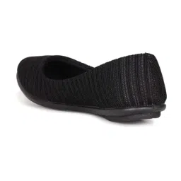 Bata Women's Black Flat Ballets image 5