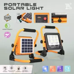 GIGAWATTS Solar Flood Light 50 W Smart Bright Multi-Functional Cool White, GW-RFL01 image 4