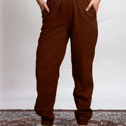 Pittra4ever Women Mid-Rise Jogger Relaxed Trousers-image-21