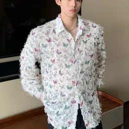 StyleCast Men Original Opaque Printed Casual Shirt image 2