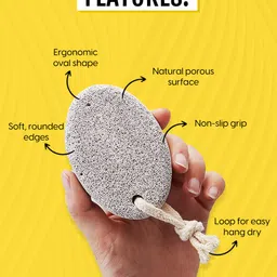 MATRA Set of 2 Pumice Stone Pedicure Foot Scrubber image 3