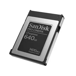 SanDisk PRO-CINEMA Memory Card CFexpress Type B 640 GB Black & Grey, SDCFEC-640G-GN4NN image 2
