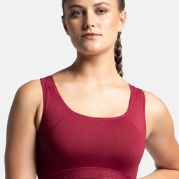 Jockey Bra Full Coverage Lightly Padded Sports Bra-picture-32